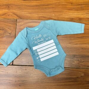 Welcome Baby Grow